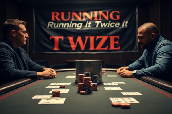 Running it twice u pokeru – Šta znači i kada se koristi?
