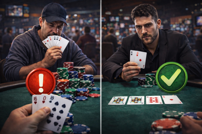 Zašto najbolji igrači igraju manje ruku nego početnici