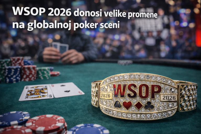 WSOP 2026: velike promene i novi Player of the Year sistem koji menja pravila igre