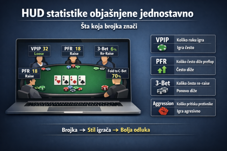 HUD (Heads-Up Display) statistike objašnjene jednostavno, šta koja brojka znači